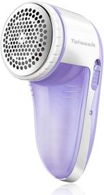 img 4 attached to 🔌 Rechargeable Electric Fabric Shaver with Stainless Steel Blades - Professional Sweater Lint Remover for Cloths, Fabrics, and Furniture