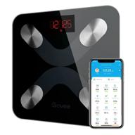 📱 govee body fat scale: smart bmi bathroom weight scale with health monitor and smartphone app - sync 13 data, batteries included logo