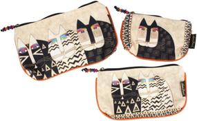 img 1 attached to Laurel Burch Cosmetic Wild 3 Pack