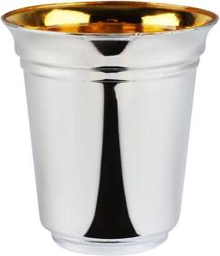 img 3 attached to 🥃 Premium Silver-Like Shot Cups: Heavyweight Plastic, 2 oz. (Pack of 24)