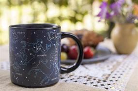 img 2 attached to The Unemployed Philosophers Guild Heat Reactive Constellation Mug - Reveal 11 Constellations with Coffee or Tea - Presented in a Playful Gift Box