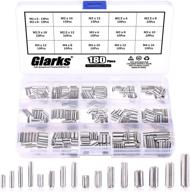 glarks 180pcs slotted assortment tension logo