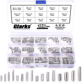 img 4 attached to Glarks 180Pcs Slotted Assortment Tension