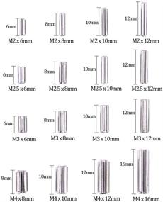 img 3 attached to Glarks 180Pcs Slotted Assortment Tension