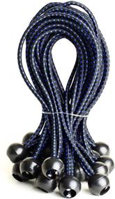 img 4 attached to 🎾 eHomeA2Z Ball Bungee 9 inch 25 Pack: Heavy Duty, Weather Resistant for Camping Tarp, Cargo, Tent