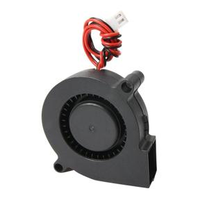 img 1 attached to Comidox 5Pcs Black Brushless DC Cooling Blower 🔌 Fan 5015S 5V 0.1-0.3A 50x15mm: Efficient Cooling Solution for Electronics