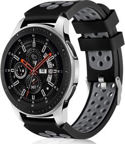 img 4 attached to Совместимость с Lerobo для Samsung Galaxy Watch 3 ремешка 45 мм/Galaxy Watch 46 мм ремешка/Gear S3 Frontier