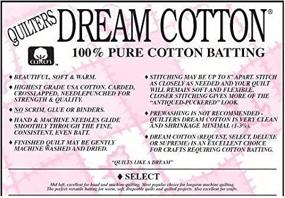 img 2 attached to Quilters Dream Cotton White Batting