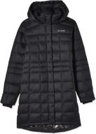 🧥 columbia hexbreaker long down jacket for women logo