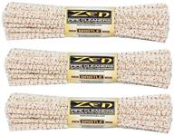 🧹 zen bundles hard bristle zen pipe cleaners - pack of 3, 132 count logo