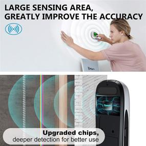 img 2 attached to 🔍 Stud Finder Wall Scanner - 6 in 1 Electronic Magnetic Stud Sensor Joist Drywall Wall Detector Beam Depth Finder Magnet Center Finding with LCD Display