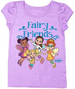 img 2 attached to Футболка Nickelodeon Butterbean Café Fairy Friends для маленьких девочек | Ник-джейр.