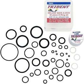 img 2 attached to Trident Deluxe Scuba Diving O-Ring Kit: Save-A-Dive for Tank Valves, Hoses, Regulators, Cameras, and more
