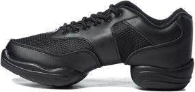 img 1 attached to Adult Split Sole Sneaker T8000BLK04 5 Black