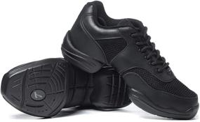 img 4 attached to Adult Split Sole Sneaker T8000BLK04 5 Black