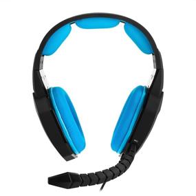 img 3 attached to 🎧 3.5mm Stereo Gaming Headset for PS4 Xbox One PC USB - Detachable Microphone & Console Compatibility