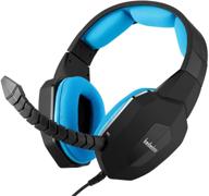 🎧 3.5mm stereo gaming headset for ps4 xbox one pc usb - detachable microphone & console compatibility логотип