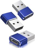 адаптер usb c female к usb male (3 штуки) логотип