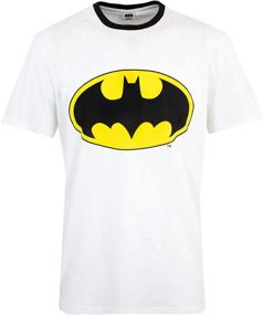 img 3 attached to 🦇 Large White Batman Comics Pajamas: The Perfect Bedtime Attire for Every Fan