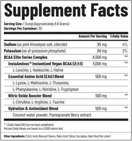 img 2 attached to 🍉 Snap Watermelon BCAA Powder: Essential Amino Energy Supplement with Nitric Oxide Booster - Pre & Post Workout Recovery, Muscle Strength & Performance - 30 Servings