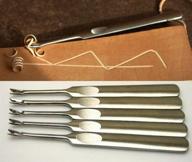 🔧 beespring leather edge skiving craft tool set - 5pcs working hand diy beveler, perfect for wholesale logo