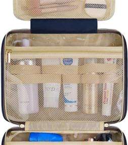 img 2 attached to MAANGE Travel Toiletry and Makeup Bag with