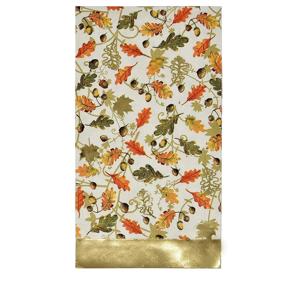 img 4 attached to 🍁 Autumn Harvest: 100 Count Thanksgiving Leaves Guest Napkins with Gold Foil – Perfect for Fall Décor, Holiday Parties, and Festive Gatherings!