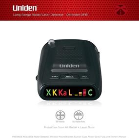 img 3 attached to 🚗 Uniden DFR1: Advanced Laser and Radar Detection for Superior 360° Protection - City and Highway Modes, Color Icon Display with Signal Strength Meter Bars