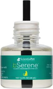 img 3 attached to 🐱 bSerene Pheromone Calming Solution for Cats: 45-Day Diffuser Refill for Stress and Anxiety Reduction in Single and Multicat Homes