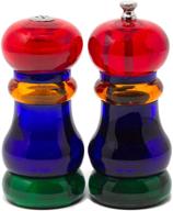 🌶️ olde thompson 5.5-inch sunset fiesta colored pepper grinder and salt shaker duo logo