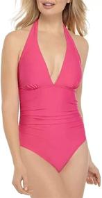 img 1 attached to 👙 Tommy Hilfiger Women's One-Piece Swimsuit - Women's Clothing for Swimsuits & Cover Ups