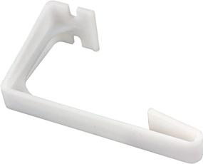 img 1 attached to JR Products 81485 Side Curtain Retainer in White: Premium Quality Curtain Holder