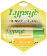 lypsyl original mint intense protection lip balm 0.10 oz logo