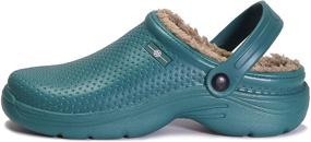 img 3 attached to Stay Dry and Comfortable with Waterproof Women's Slippers: Perfect for Outdoor Activities!