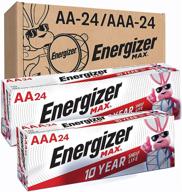 🔋 energizer max aa & aaa batteries combo pack - 48 count for long-lasting performance logo