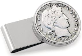 img 2 attached to Серебряный парикмахер из нержавеющей стали Silvertone Coin