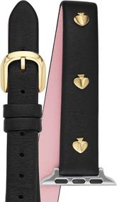 img 3 attached to 🍎 Ремешок для часов Kate Spade New York из замши с возможностью смены для Apple Watch: ремешки 38/40 мм для часов Apple Watch Series 1-6.