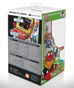 img 1 attached to 🎮 My Arcade Mappy Micro Player: Ultimate Portable Gaming Fun with Collectible Design, Vibrant Color Display, and Versatile Power Options