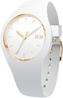 ice watch ice glam white unisex logo