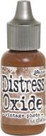 🎨 enhance your projects with ranger tdr57413 tim holtz distress oxides reinkers-vintage photo logo