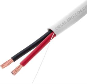 img 1 attached to 500FT кабель для аудиосистемы в стене - 16AWG CL2 кабель из чистой меди (16/2) без кислорода - на 500 футов