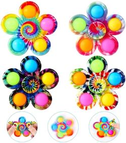 img 4 attached to 🎃 Festive GOHEYI Spinner Spinners for Christmas & Halloween Celebrations