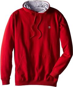 img 4 attached to Champion Hoodies Big Tall Pullover Men's Clothing in Active