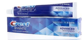 img 2 attached to 🦷 Crest 3D White Advanced Whitening Fluoride Toothpaste: Achieve Brighter Smiles with this Power-Packed Formula