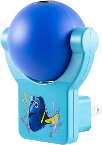 img 1 attached to 🐠 Projectables Finding Dory LED Night Light - Plug-in, Dusk-to-Dawn, Image On Ceiling, Wall or Floor - Perfect for Bedroom, Nursery, Bathroom - 1-Pack (37709)