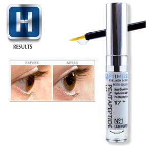 img 3 attached to 👁️ Advanced Eyelash and Eyebrow Growth Serum: Enhanced with Medical Grade Pentapeptide 17 & Hyaluronic Acid Max for Rapid Results of Thicker, Darker, Longer Lashes & Brows in just 60 Days