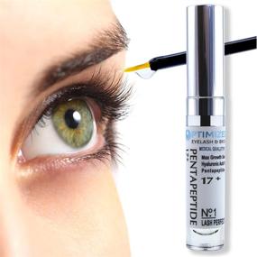 img 4 attached to 👁️ Advanced Eyelash and Eyebrow Growth Serum: Enhanced with Medical Grade Pentapeptide 17 & Hyaluronic Acid Max for Rapid Results of Thicker, Darker, Longer Lashes & Brows in just 60 Days