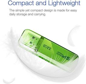 img 2 attached to Silicon Power 32GB USB Flash Drives 2-Pack: Convenient Blue and Green Thumb Drives