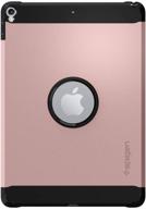 🌹 spigen tough armor ipad air 3 case (10.5 inch 2019) / ipad pro 10.5 case (2017) - rose gold logo