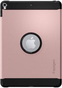 img 4 attached to 🌹 Spigen Tough Armor iPad Air 3 Case (10.5 inch 2019) / iPad Pro 10.5 Case (2017) - Rose Gold